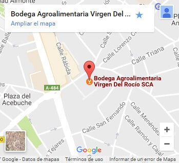 Mapa Agroalimentaria Virgen del Rocío S.C.A.